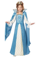 Load image into Gallery viewer, Girls Renaissance Queen Costume Medium (8-10)