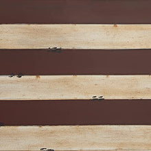Load image into Gallery viewer, Deco 79 American Flag Rustic Wall Art,Wrought Iron Wall Decor 13965 Red 38 in x 1 in x 26 in (L x W x H)