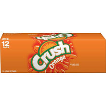 Load image into Gallery viewer, Crush Orange Soda, 12 fl oz (pack of 12)