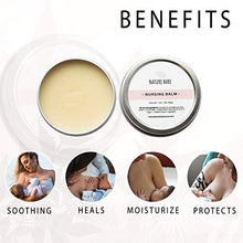 Load image into Gallery viewer, Nipple Cream for Breastfeeding - Natural Nipple Butter - Vegan Breast Balm for New Mama & Baby | Nursing and Dry Skin - Nipple Salve | Earth Friendly | 1oz