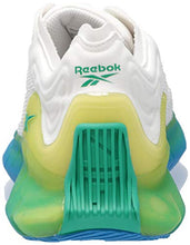 Load image into Gallery viewer, Reebok unisex-adult Zig Kinetica ReeCycle, white/horizon blue/chartreuse, 8.5 M US