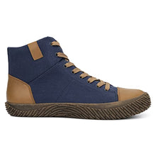 Load image into Gallery viewer, Hybrid Green Label Men's The Wolsey 2.0 High Fashion, Casual Recycled Canvas & Leather Lace-Up, Round Toe, Rubber Outsole; Size 12