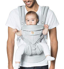 Load image into Gallery viewer, Ergobaby Omni 360 All-Position Baby Carrier for Newborn to Toddler with Lumbar Support and Cool Air Mesh (7-45 Pounds), Pearl Grey