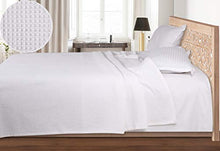 Load image into Gallery viewer, Light & Pro 100% Soft Premium Cotton Thermal Blanket in Waffle Weave- King 102x90 White-Snuggle in These Super Soft,Breathable Cozy Cotton Blankets - Perfect for Layering Any Bed,All Season Blanket