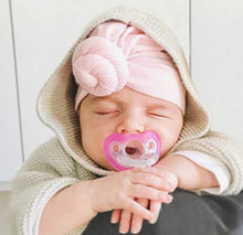 Load image into Gallery viewer, RaZbaby JollyPop Baby Pacifier Plus, 3m+, Teal, Double Pack