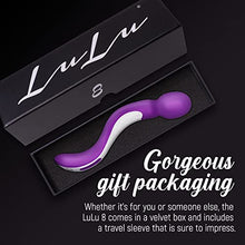 Load image into Gallery viewer, LuLu 8 - Personal Massager with 7 Magic Modes - Cordless Therapeutic for Back Body Massage - Helps with Sports Recovery & Muscle Aches - Purple