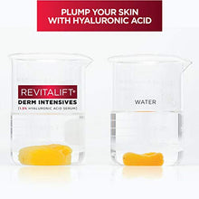 Load image into Gallery viewer, Hyaluronic Acid Serum for Skin, L'Oreal Paris Skincare Revitalift Derm Intensives 1.5% Pure Hyaluronic Acid Face Serum, Hydrates, Moisturizes, Plumps Skin, Reduces Wrinkles, Anti Aging Serum, 1 Oz