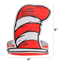 Load image into Gallery viewer, amscan Dr. Seuss Party Hats | 8" x 7.9" | 36 Pcs