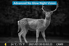 Load image into Gallery viewer, Meidase P90 WiFi Trail Camera, 32MP 1296P, Wide 120° View Angle, H.264 HD Video Game Cameras with Night Vision Motion Activated Waterproof, Phone App