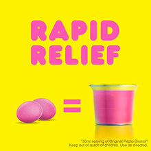 Load image into Gallery viewer, Pepto Bismol Chews, Upset Stomach Relief, Bismuth Subsalicylate, Multi-Symptom Relief of Gas, Nausea, Heartburn, Indigestion, Upset Stomach, Diarrhea 24 Chews (Pack of 3)