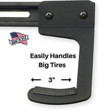 Load image into Gallery viewer, Koova Wall Mount Bike Storage Rack Garage Hanger for 6 Bicycles + Helmets | Fits All Bikes Even Large Cruisers/Big Tire Mountain Bikes | Heavy Duty Powder Coated Steel | Made in USA (6 Bike Rack)