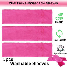 Load image into Gallery viewer, Reusable Perineal Cooling Pad for Postpartum & Hemorrhoid Pain Relief,Hot and Cold Pads for Postpartum Essentials, Hot & Cold Packs for Women After Pregnancy and Delivery, 2 Ice Pack and 3 Cover(pink)