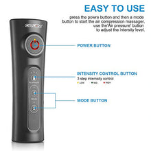 Load image into Gallery viewer, CINCOM Leg Massager for Circulation Air Compression Calf Wraps with 2 Modes 3 Intensities and Helpful for RLS and Edema