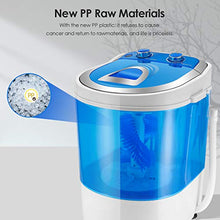 Load image into Gallery viewer, ETE ETMATE Portable Shoes Washing Machine, Mini Portable Washing Machine Smart Lazy Automatic Shoes Washer Artifact Deodorant Shoes Washing Machine for Camping Apartments Dorms RV Home