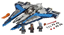 Load image into Gallery viewer, LEGO Star Wars Mandalorian Starfighter 75316 Awesome Toy Building Kit for Kids Featuring 3 Minifigures; New 2021 (544 Pieces)