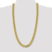 Load image into Gallery viewer, Diamond2Deal 14k Yellow Gold 12.55mm Miami Cuban Chain Necklace Lobster 30in for Men Women