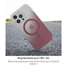 Load image into Gallery viewer, ZAGG Gear4 Milan Snap Case - MagSafe Compatible Clear Case with Beautiful Detailing - for Apple iPhone 13 Pro - Gold,702008221