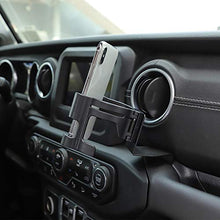 Load image into Gallery viewer, Savadicar JL & JT Multi-Function Drink Cup Phone Holder, 2 in 1 Bolt-on Stand Bracket Organizer for 2018-2022 Jeep Wrangler JL JLU & Jeep Gladiator JT Trunk