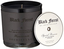 Load image into Gallery viewer, Archipelago Botanicals Black Forest Letter Press Candle