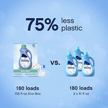 Load image into Gallery viewer, Downy Eco-box Ultra Concentrated Liquid Fabric Conditioner (fabric Softener), Cool Cotton, 180 Loads, 105 Fl Oz