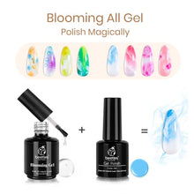 Load image into Gallery viewer, Beetles Nail Blooming Gel, 15ml Clear UV LED Blossom Gel Polish for Spreading Effect, Marble, Natural Stone, Watercolor, Floral Print Nail Art Design Manicure