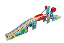 Load image into Gallery viewer, Z MAYABBO Wooden Train Tracks Accessories Wood Train Lifting Bridge for Railroad Tracks fits for All Railway Tracks