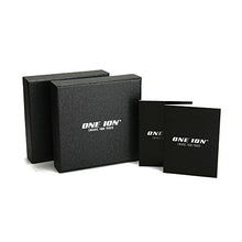 Load image into Gallery viewer, ONE ION Camo Nero Power Bracelet - Tourmaline and Dragon Blood Jasper - Magnetic Clasps (9 Inches)