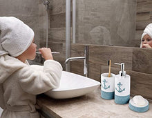 Load image into Gallery viewer, Nautical Wall Decor Set and Bathroom Accessories