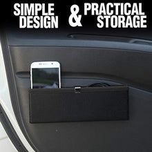 Load image into Gallery viewer, KMMOTORS Ultra Slim Mini Organizer for Phone, Cigar and Other Slim Things. Gap Filler Car Seat Side Organizer Prevent The Drop Between The seat and The Center Console. Extra Storage, Multi-Functional