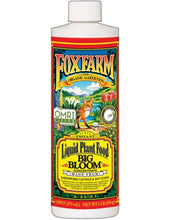 Load image into Gallery viewer, FoxFarm Liquid Nutrient Trio Soil Formula: Big Bloom, Grow Big, Tiger Bloom (Pack of 3-16 oz Bottles) + Twin Canaries Chart