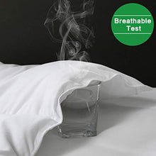 Load image into Gallery viewer, Soft Smooth Comforter Queen Size All Seasons 2000 Series Lightweight Quilted Down Alternative Breathable White Comforter Duvet Insert with 8 Corner Tabs Breathable 3D Filling (White, Queen (88"x88"))