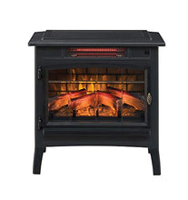 Load image into Gallery viewer, Duraflame 3D Infrared Electric Fireplace Stove with Remote Control - Portable Indoor Space Heater - DFI-5010 (Black)