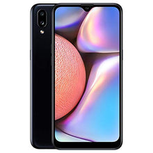 Load image into Gallery viewer, Samsung Galaxy A10s with Fingerprint (32GB, 2GB RAM) 6.2", Android 9.0, Dual SIM GSM Factory Unlocked A107M/DS - US + Global 4G LTE International Model (Black, 32GB + 64GB SD Bundle)