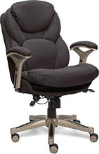 Load image into Gallery viewer, Serta Ergonomic Executive Office Chair Motion Technology Adjustable Mid Back Design with Lumbar Support, Dark Gray Fabric