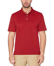 Load image into Gallery viewer, Cubavera Men's Big & Tall Essential Textured Performance Polo, Green Tea, 5X Large