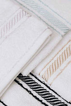 Load image into Gallery viewer, Lionel Richie Home Lifestyle Collection - 6 Piece Towel Set, Gold - 100% Cotton Bathroom Towels Set - 2 Luxury Bath Towels for Quickly Drying Hair, 2 Hand Towels for Bathroom, 2 Wash Towels