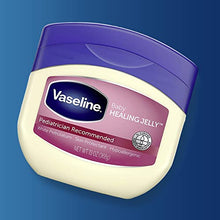 Load image into Gallery viewer, Vaseline, 100% Pure Petroleum Jelly Baby, Dermatologist Recommended, Hypoallergenic, Skin Protectant, Treat & Prevent Diaper Rash and Chafed Skin, Seals out Wetness, 2 pack -13 oz ea