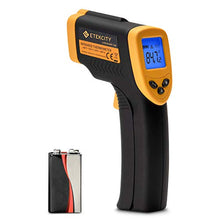 Load image into Gallery viewer, Etekcity Digital Laser Temperature Gun Non-Contact IR Thermometer-58℉ to 716℉ (-50℃ to 380℃), Standard Size, Black & Yellow