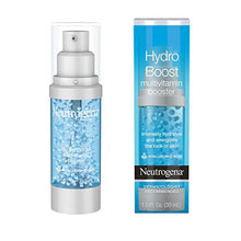 Load image into Gallery viewer, Neutrogena Hydro Boost Multivitamin Hydrating & Revitalizing Face Serum with Vitamin E, Niacinamide & Hyaluronic Acid to Moisturize Dry Skin & Help Even Skin Tone, 1 fl. oz