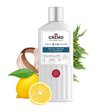 Load image into Gallery viewer, Cremo Barber Grade Blue Cedar & Cypress 2-in-1 Shampoo & Conditioner, 16 Fl Oz (2-Pack)