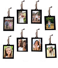 Load image into Gallery viewer, Klikel Hanging Picture Frame Ornaments - Set of 8 2x3 Hanging Photo Frame