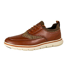 Load image into Gallery viewer, YOJANEO Men's Lace Up Oxford Shoes Casual Dress Shoes(Brown 40)