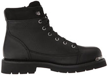 Load image into Gallery viewer, HARLEY-DAVIDSON FOOTWEAR mens Chipman Motorcycle Boot, Black, 9.5 US