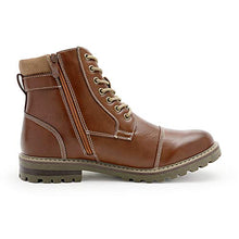 Load image into Gallery viewer, Bruno Marc Men's Engle-05 Brown Motorcycle Combat Oxford Boots Size 11 M US