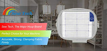 Load image into Gallery viewer, Sew Tech SA446 Embroidery Hoop for Brother Quattro 6000D 6700D Innovis NV6700D 6750D VQ2400 XE1 XJ1 Babylock Solaris Destiny Ellisimo Ellisimo Gold Pathfinder etc, Sewing and Embroidery Machine Hoop