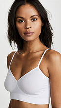Load image into Gallery viewer, Yummie Women's Audrey Seamless Wire Free Comfort Day Bra, White, Medium/Large