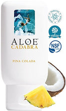 Load image into Gallery viewer, Aloe Cadabra Organic Lube, Pina Colada, 2.5 Ounce