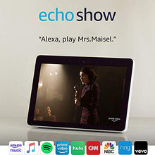 Load image into Gallery viewer, Echo Show -- Premium 10.1” HD smart display with Alexa – stay connected with video calling - Sandstone