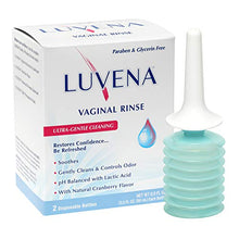Load image into Gallery viewer, LUVENA Daily Personal Feminine Rinse - Ultra Gentle Wash to Maintain Freshness & Resist Odor - pH Balanced, Paraben Free, Gynecologist Tested - Soothing & Moisturizing (2 Pack, 3oz Bottles)