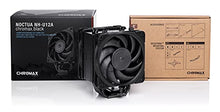Load image into Gallery viewer, Noctua NH-U12A chromax.Black, 120mm Single-Tower CPU Cooler (Black)